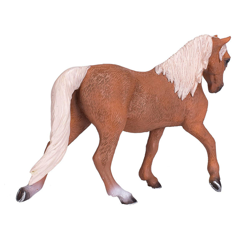 Morgan Stallion Palomino Horse Toy Figure 9.5 cm Height Approx Mojo Fun 387395