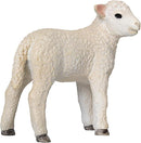 Romney Lamb Farm Animal Standing Toy Figure 6.5 cm Length Approx Mojo Fun 381065