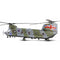 Royal Air Force Chinook HC MK1 Helicopter 1:72 Scale Forces of Valor 821003A