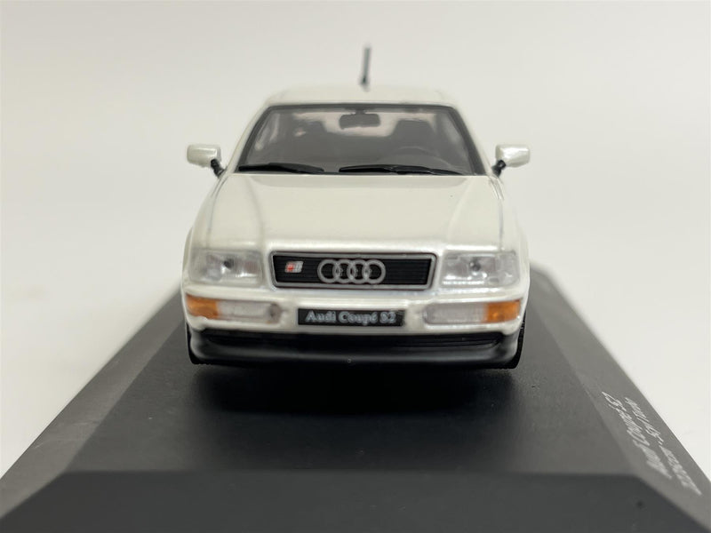 1992 Audi Coupe S2 2226ccm 5cyl Turbo White 1:43 Scale Solido 4312202