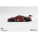 a black and red race car