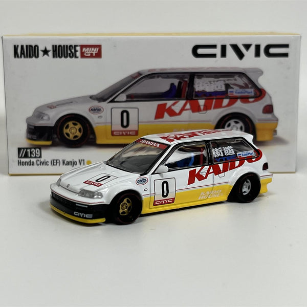 Honda Civic EF Kanjo V1 1:64 Scale Kaido House Mini GT KHMG139