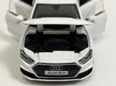 Audi A7 White LHD Light and Sound 1:32 Scale Tayumo 32140017