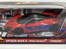 Spiderman Marvel Figure and McLaren 720S 1:24 Jada 253225034 35764