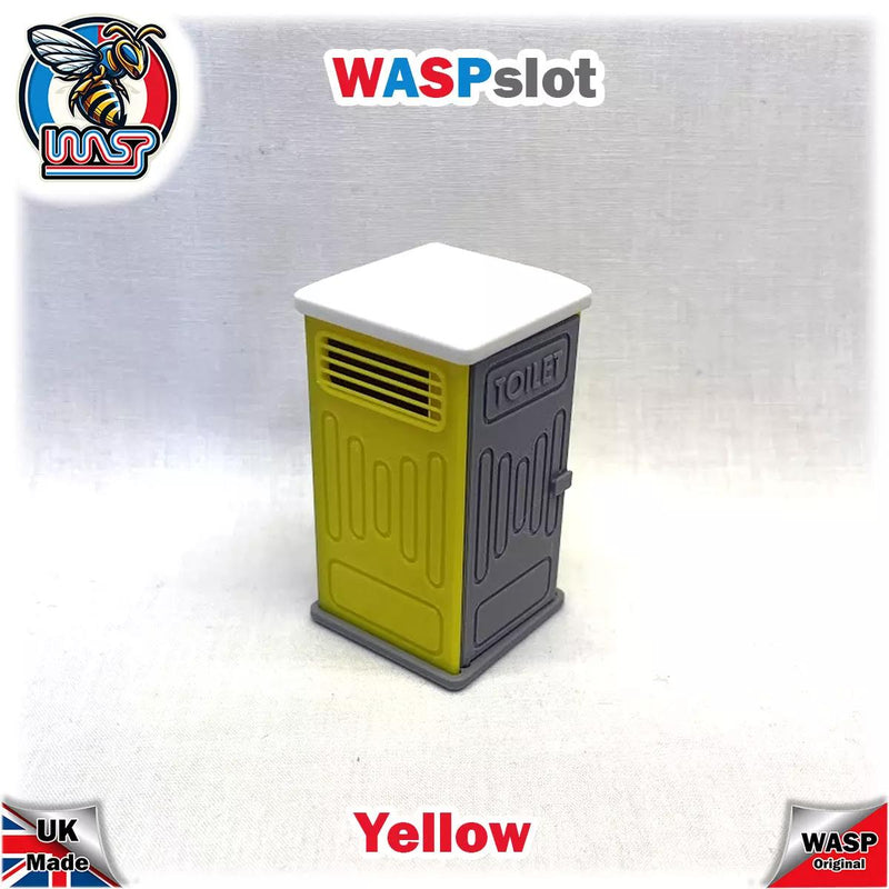 Portable Toilet Yellow Slot Car Track Scenery x 1 1:32 Scale Wasp P