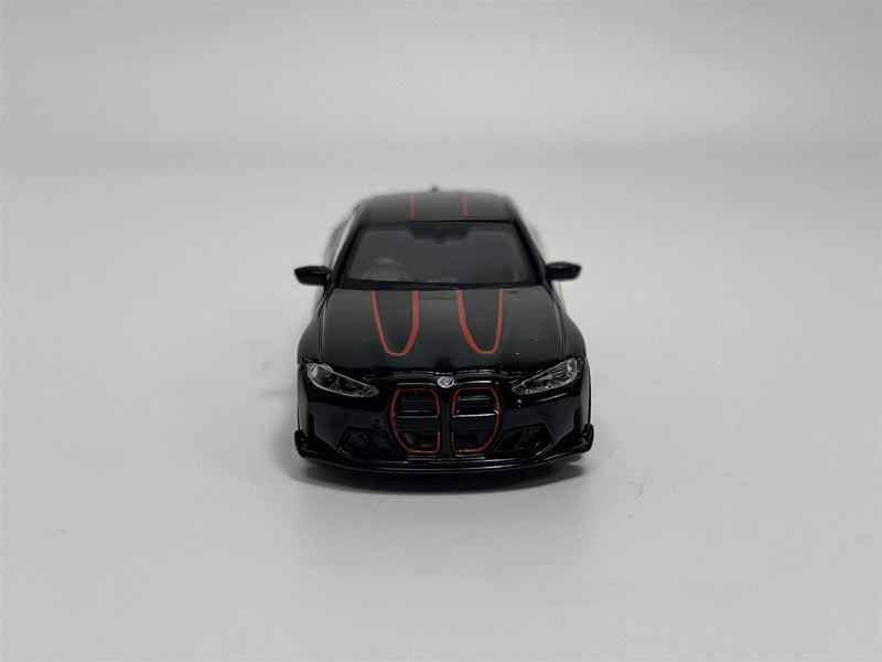 BMW M4 CSL Black Sapphire RHD 1:64 Mini GT MGT00703R