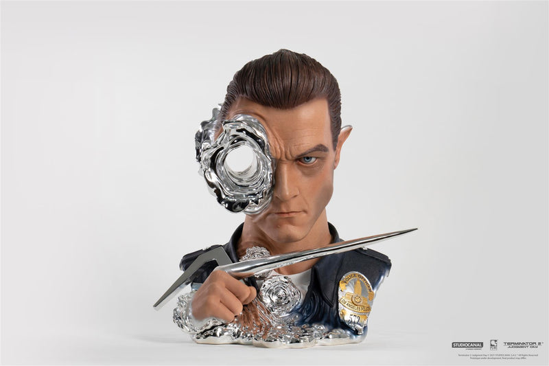 Terminator 2 T-1000 Painted Art Mask Deluxe Edition 1:1 Scale PA006TE2