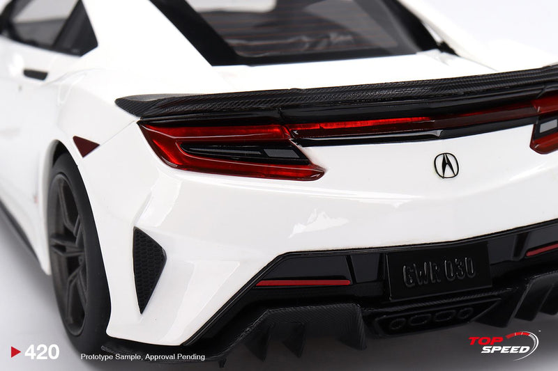 Acura NSX Type S 2022 130R White 1:18 TSM TS0420