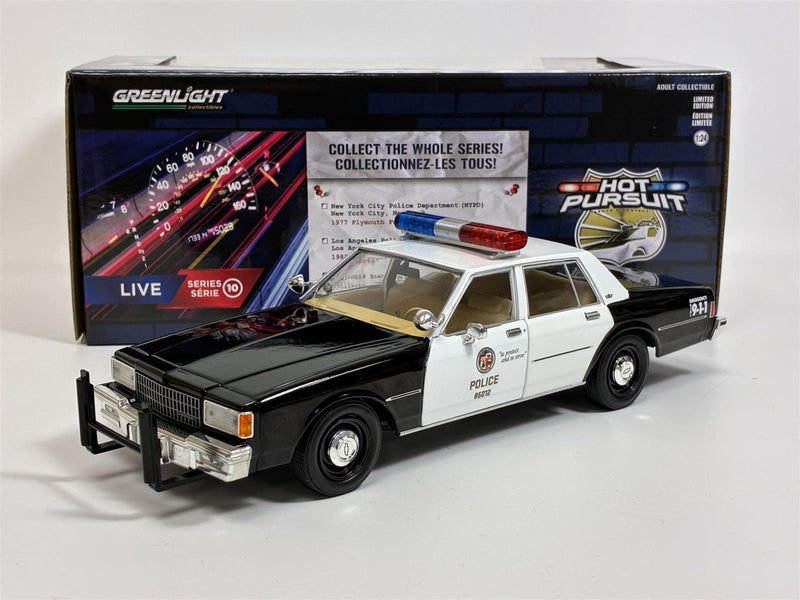 1989 Chevrolet Caprice Los Angeles Police Department 1:24 Greenlight 85602