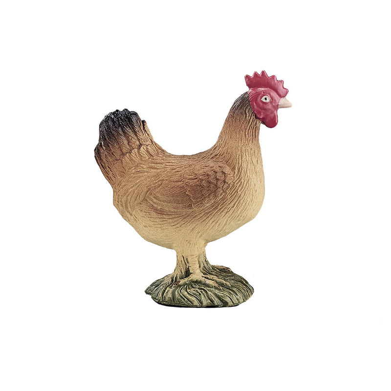 Hen Standing Farm Toy Figure 5 cm Height Approx Mojo Fun 387052