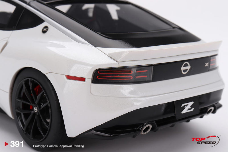 Nissan Z Performance 2023 Everest White LHD 1:18 Scale TSM TS0391