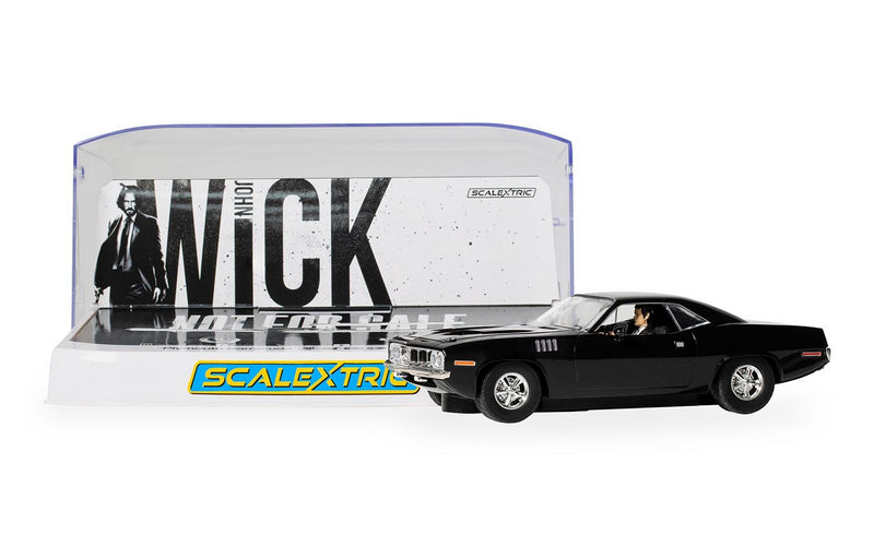 John Wick Plymouth Barracuda John Wick Chapter 4 1:32 Scale Scalextric C4595