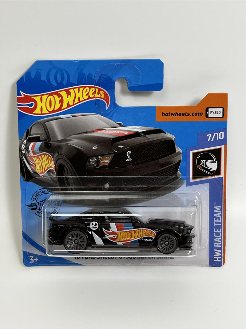 Hot Wheels 2010 Ford Shelby GT500 Super Snake HW Race Team 1:64 FYF69D521 B6