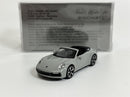 Porsche 911 Carrera 4S Cabriolet 2019 Grey 1:87 Scale Minichamps 870068330