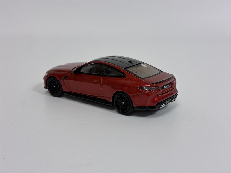 BMW M4 Competition Sakhir Orange RHD 1:64 Scale Mini GT MGT00811R