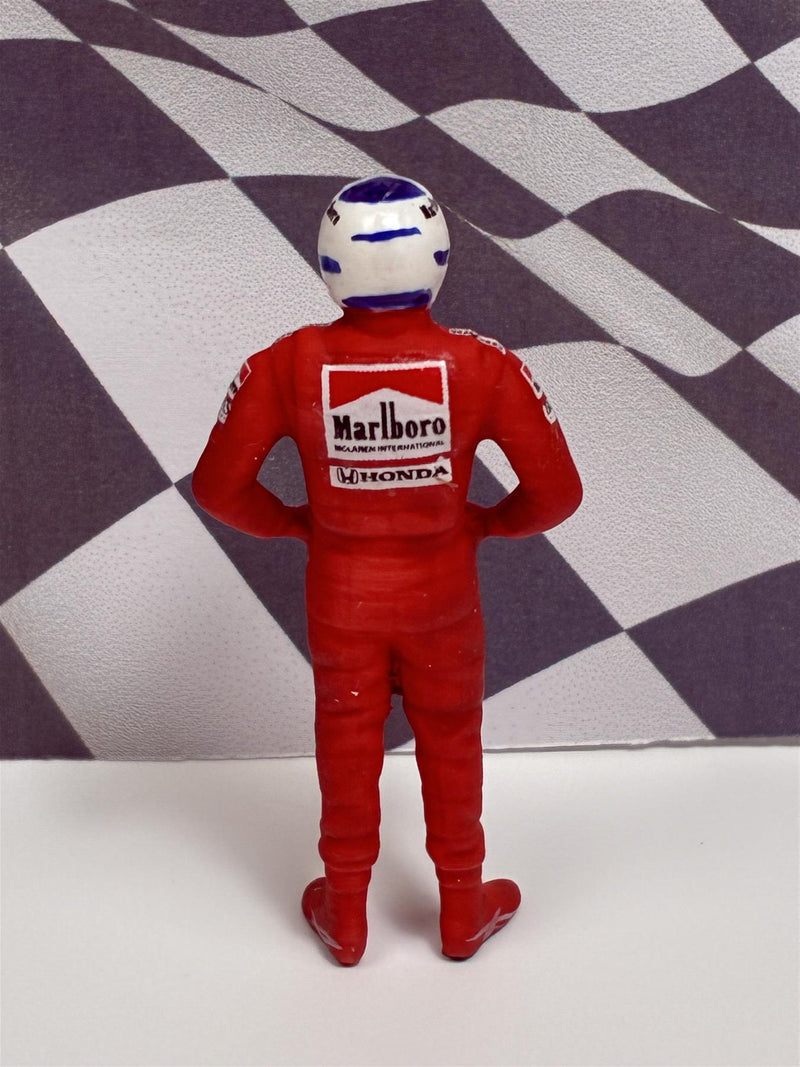 Alain Prost McLaren 1:43 Scale Racing Figure Cartrix CT06