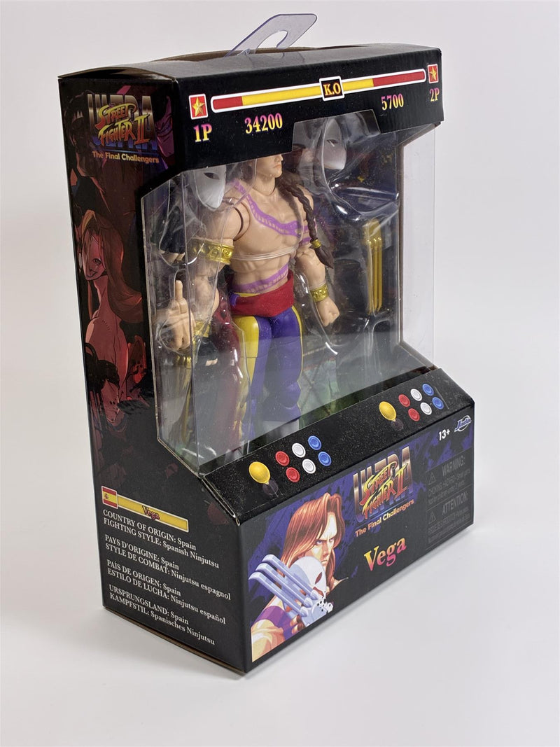Ultra Street Fighter II The Final Challengers Vega 6 Inch Figure Jada 35172