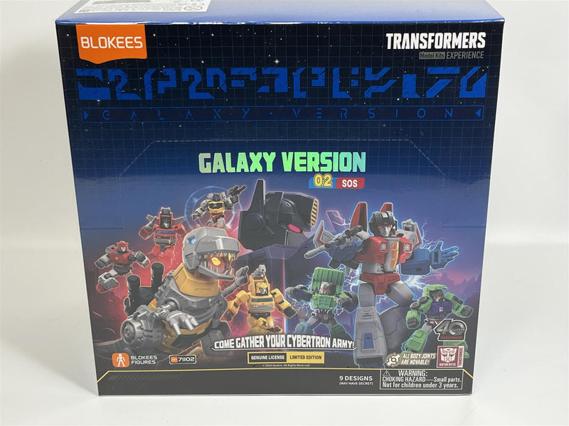 Transformers 9 Model Kits Galaxy Version 02 SOS Assortment 12 cm Blokees 71102