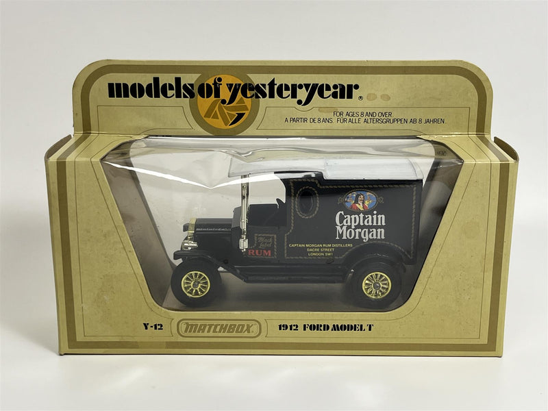 Ford Model T Captain Morgan Rum Matchbox Y12 S1