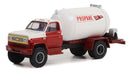 a toy truck with a propane tank