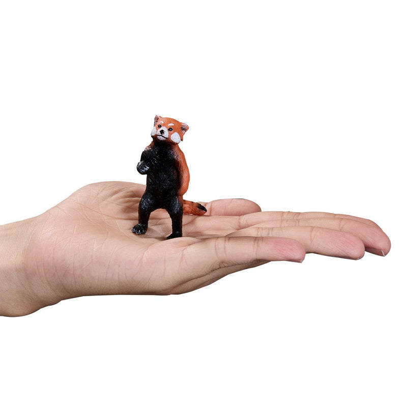 Red Panda Wildlife Toy Figure 6 cm Height Approx Mojo Fun 387376