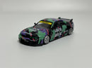 Nissan Skyline GTR R33 HKS V1 1:64 Scale Kaido House Mini GT MGTKHMG129