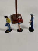 Dukes of Hazzard Bo, Daisy and Luke 3 Figure Set 1:43 Scale Painted Figure Cartrix CTPL015