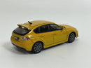 Subaru Impreza 2009 WRX STI Yellow RHD 1:64 Scale BM Creations 64B0220