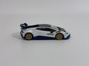 Lamborghini Huracan STO Bianco Asopo RHD 1:64 Scale Mini GT MGT00788R