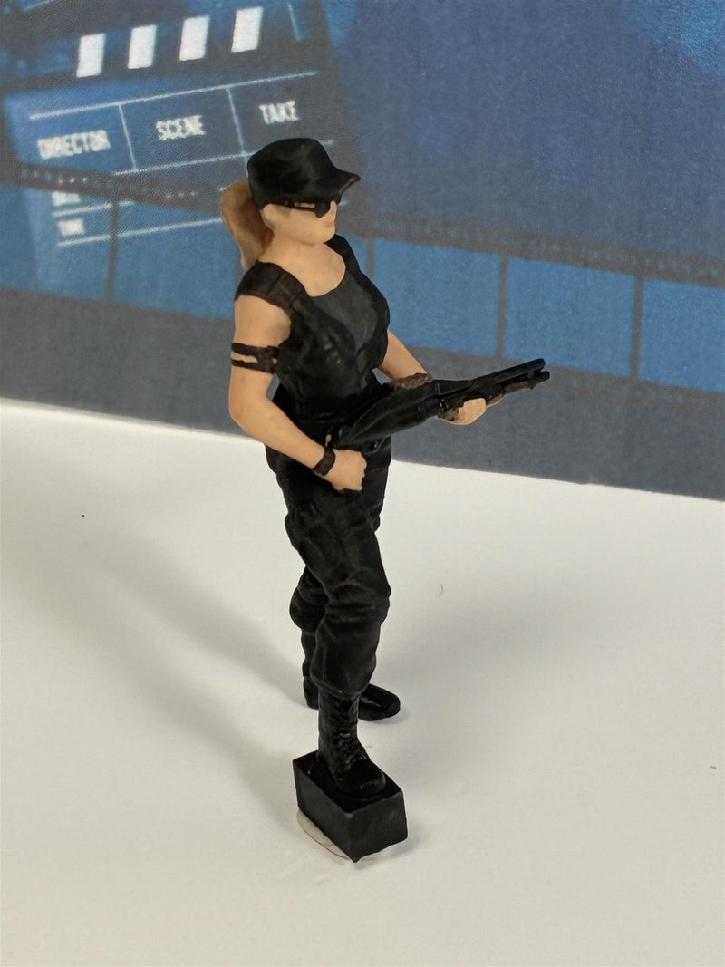 Terminator Sara Connor 1:43 Scale Painted Figure Cartrix CTPL081