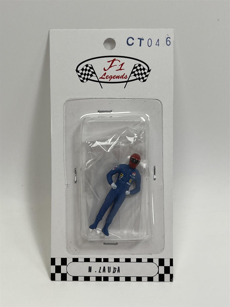 Niki Lauda Ferrari Metal Figure 1:43 Scale Cartrix CT036