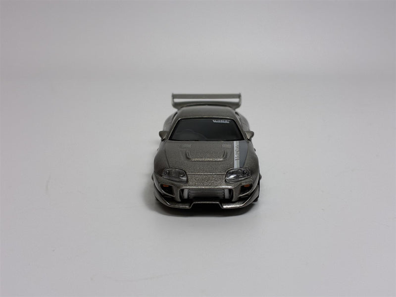 Toyota Supra VeilSide Combat VII Grey RHD 1:64 Scale Mini GT MGT00978R
