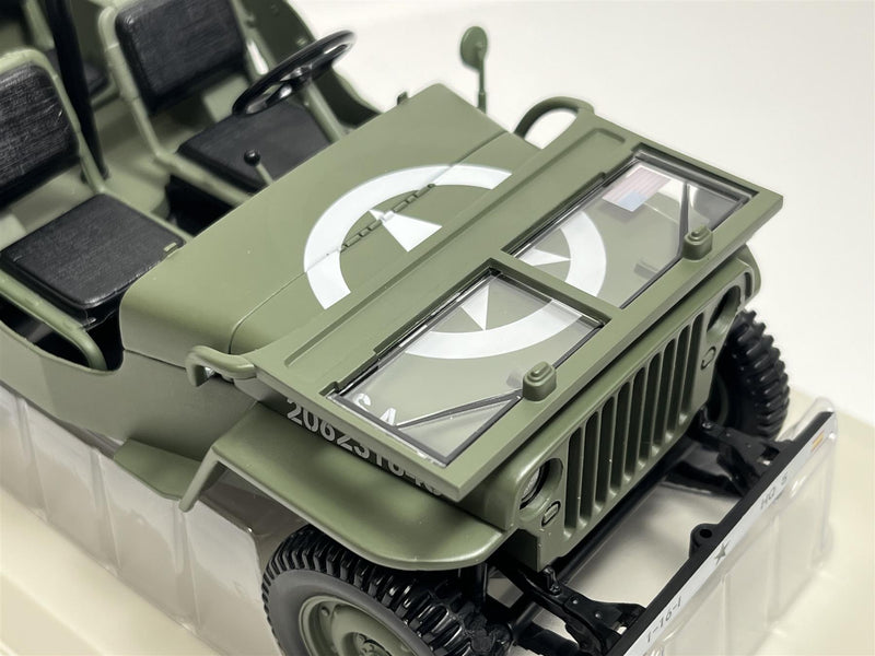 Jeep Army D Day 1944 1:18 Scale Norev 189016