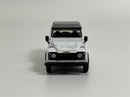 Land Rover Defender 90 Wagon White LHD 1:64 Scale Mini GT MGT00378L