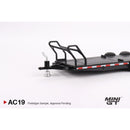 Car Hauler Trailer Type B Black 1:64 Scale Mini GT MGTAC19