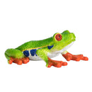 Red Eyed Tree Frog Wildlife Toy Figure 5 cm Length Approx Mojo Fun 387299