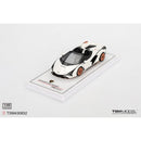a white and black toy car