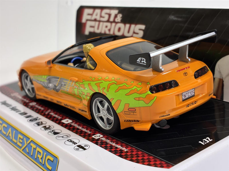 Fast and Furious Brians Toyota Supra Mk IV Slot Car 1:32 Scalextric C4591