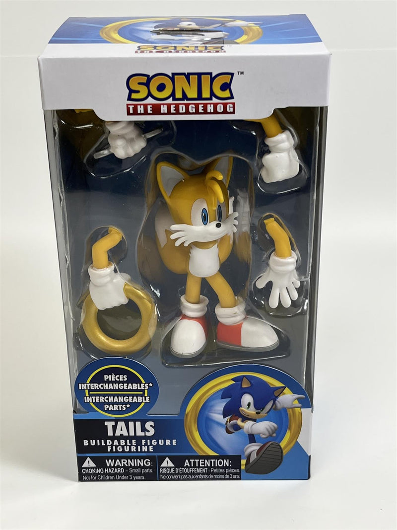 Sonic The Hedgehog Tails Buildable Figure 8 cm approx with Accessories Sega