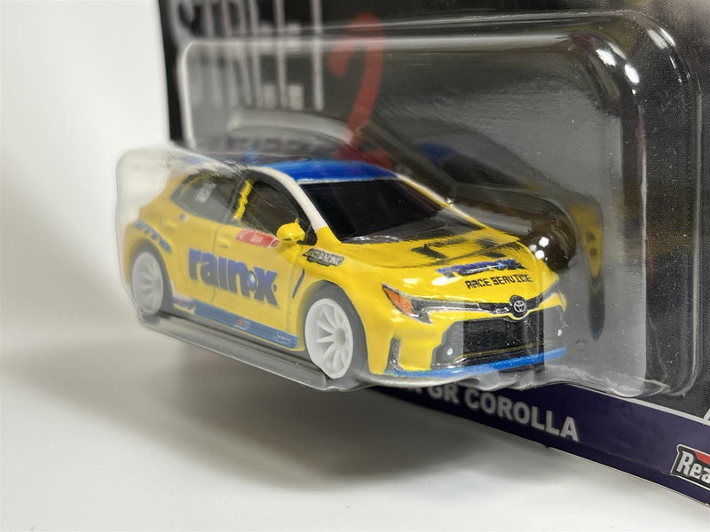 2023 Toyota GR Corolla Slide Street 2 Real Riders 1:64 Hot Wheels HKC82