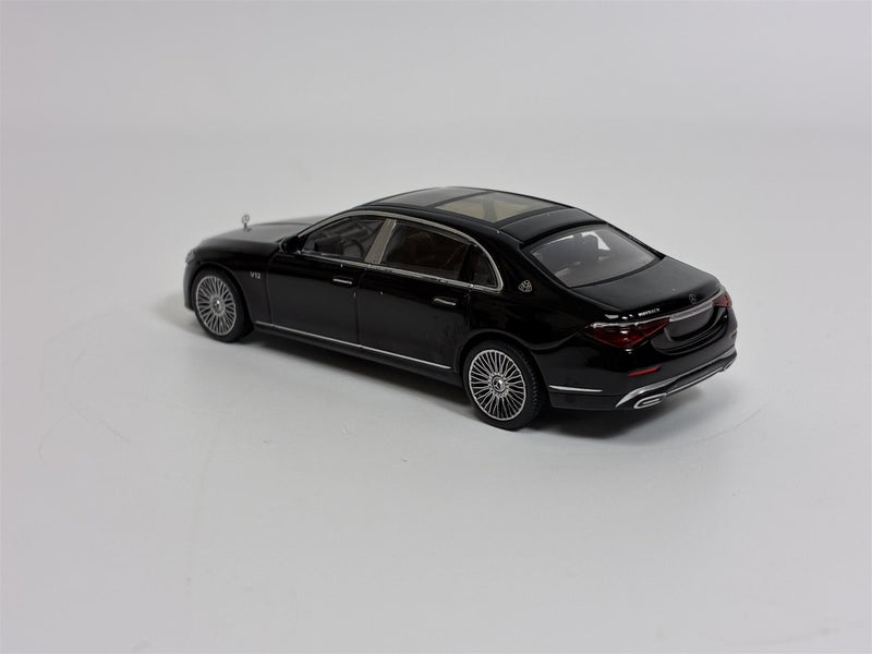 Mercedes Maybach S 680 Black LHD 1:64 Scale Mini GT MGT00977L