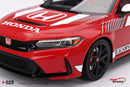 Honda Civic Type R No.1 2023 Pace Car 1:18 Scale TSM TS0525