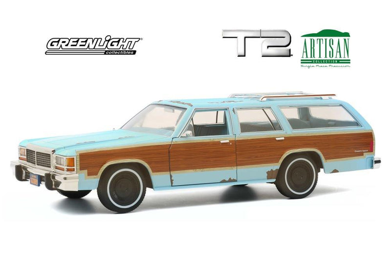 Terminator 2 Judgment Day 1979 Ford Ltd Country Squire 1:18 Greenlight 19085