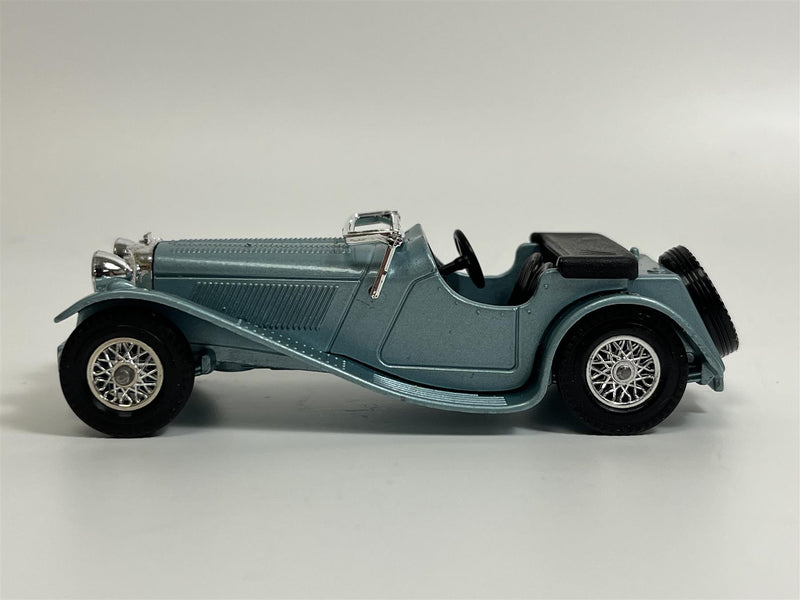 Jaguar SS 100 1936 Blue Models Of Yesteryear Matchbox Y1D S7