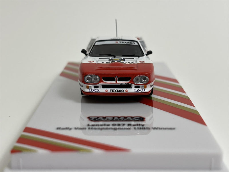 Lancia 037 Rally Van Haspengouw 1985 Winner 1:64 Scale Tarmac Works T64PTL00285RVH03