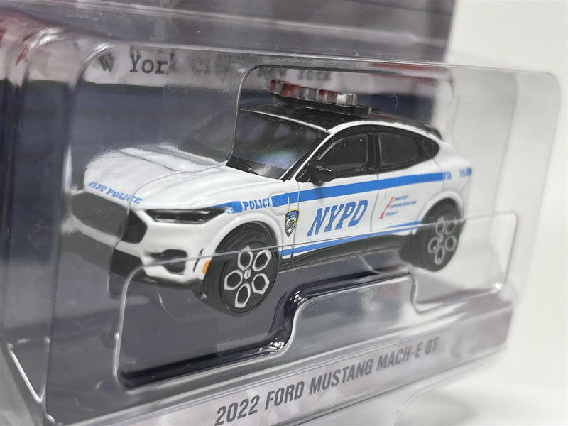 2022 Ford Mustang Mach E GT Hot Pursuit 1:64 Scale Greenlight 43030F