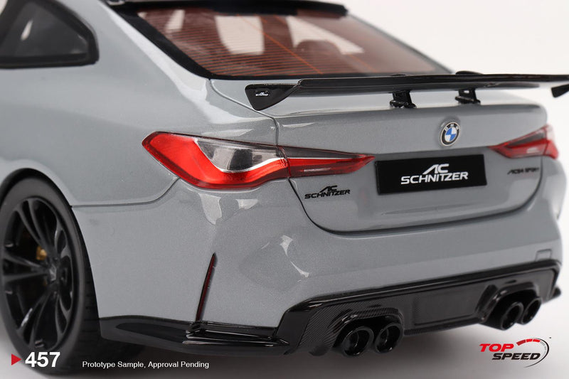 BMW AC Schnitzer M4 Competition G82 Brooklyn Grey Metallic 1:18 Scale TSM TS0457