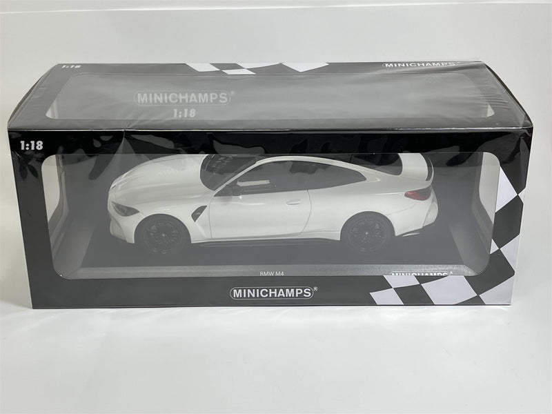 BMW M4 2020 White Minichamps 155020122