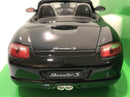 Porsche Boxster S Black 1:24/7 Scale Welly 22479BLK