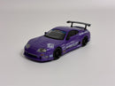 Toyota Supra A80 Top Secret GT-300 Purple LHD 1:64 Scale Mini GT MGT01067L